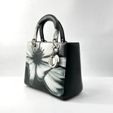 Lady Dior Bag Printed Leather Medium