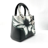 Lady Dior Bag Printed Leather Medium