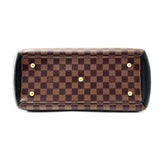 Louis Vuitton Cuir Taurillon Damier Ebene Normandy Black