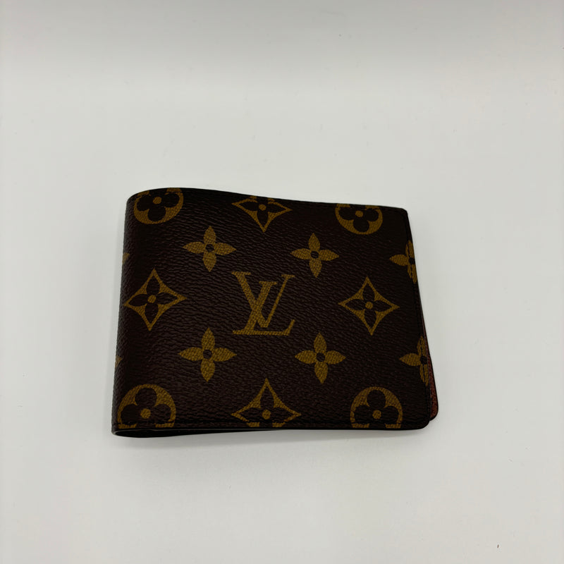 Multiple Wallet Monogram Canvas