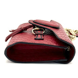 Emily Chain Flap Bag  Microguccissima Leather Mini