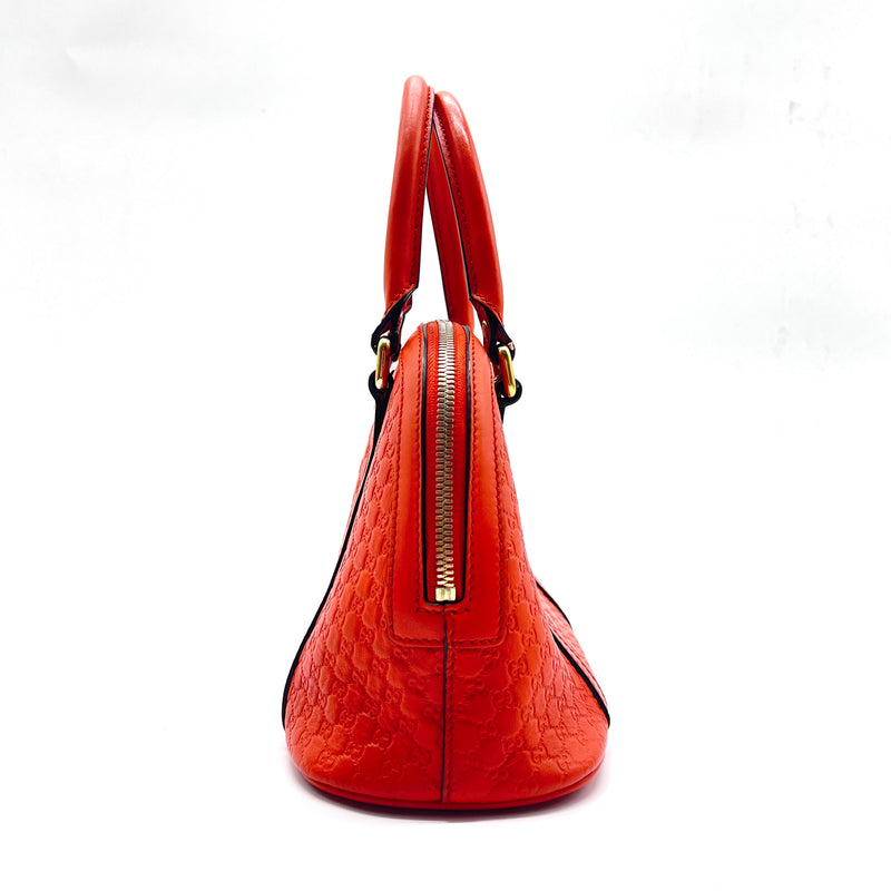 Microguccissima Mini Dome Bag Sun Orange