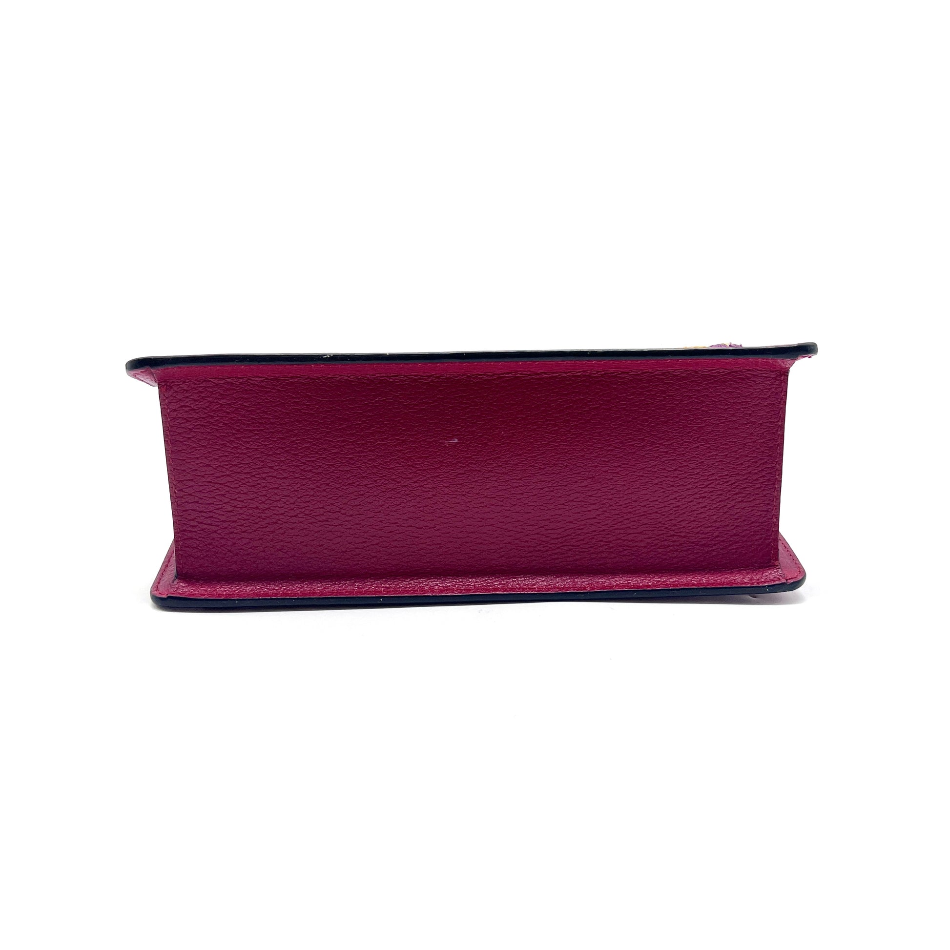 Leather Small GG Logo Shoulder Bag