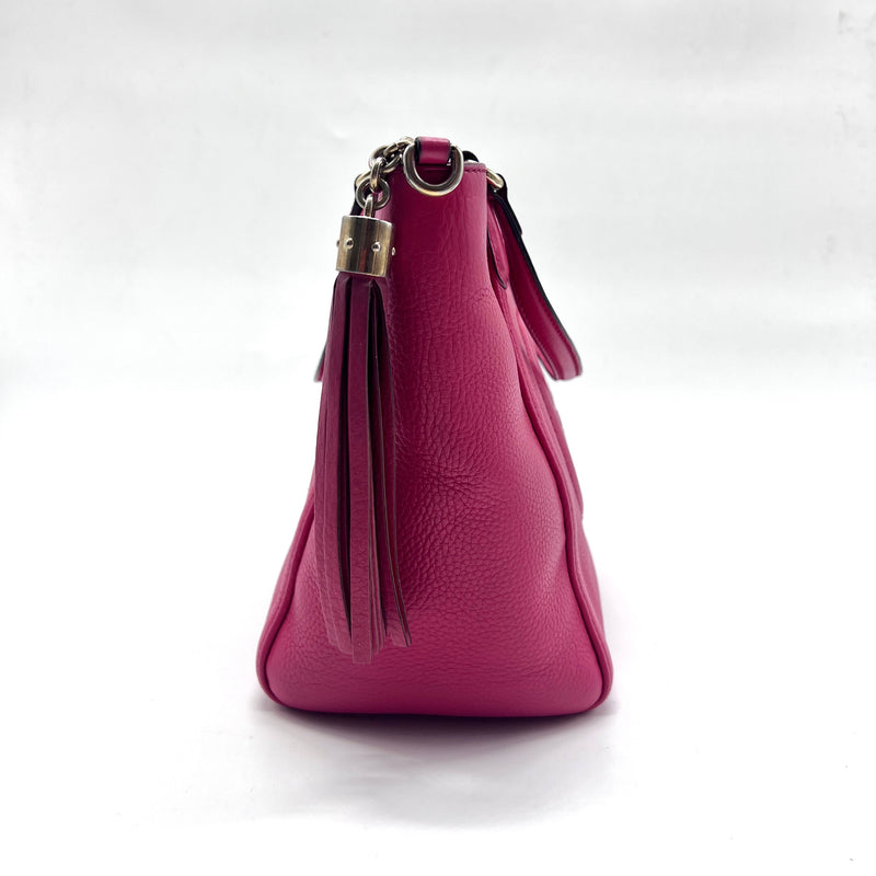 Soho Convertible Top Handle Bag Leather Small