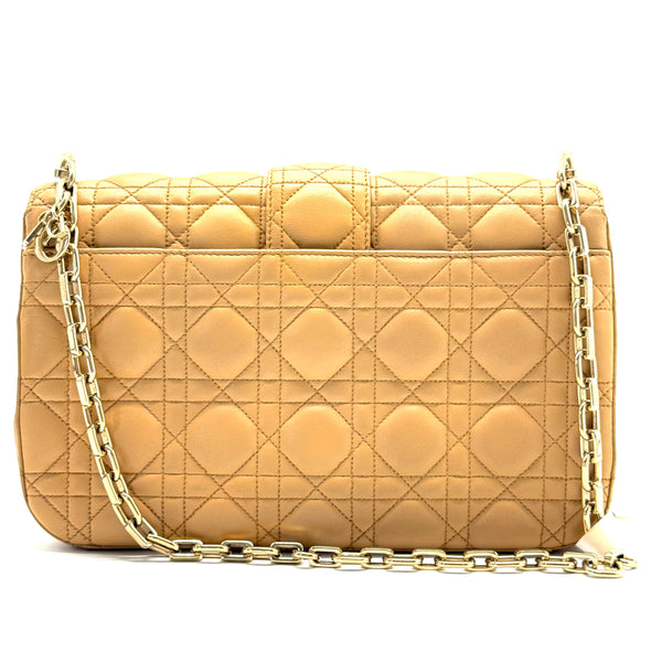 Miss Dior Flap Bag Cannage Quilt Lambskin Medium