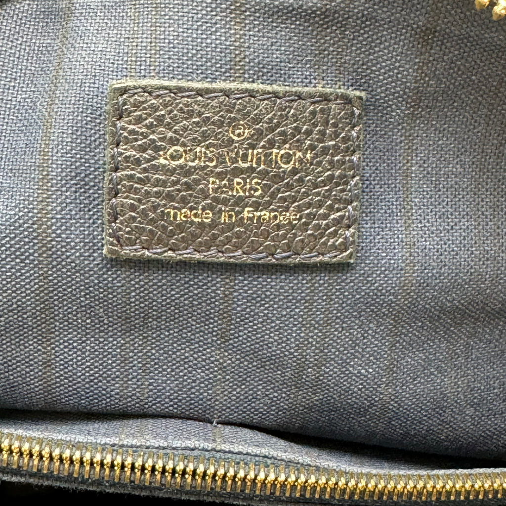 Lumineuse Handbag Monogram Empreinte Leather PM