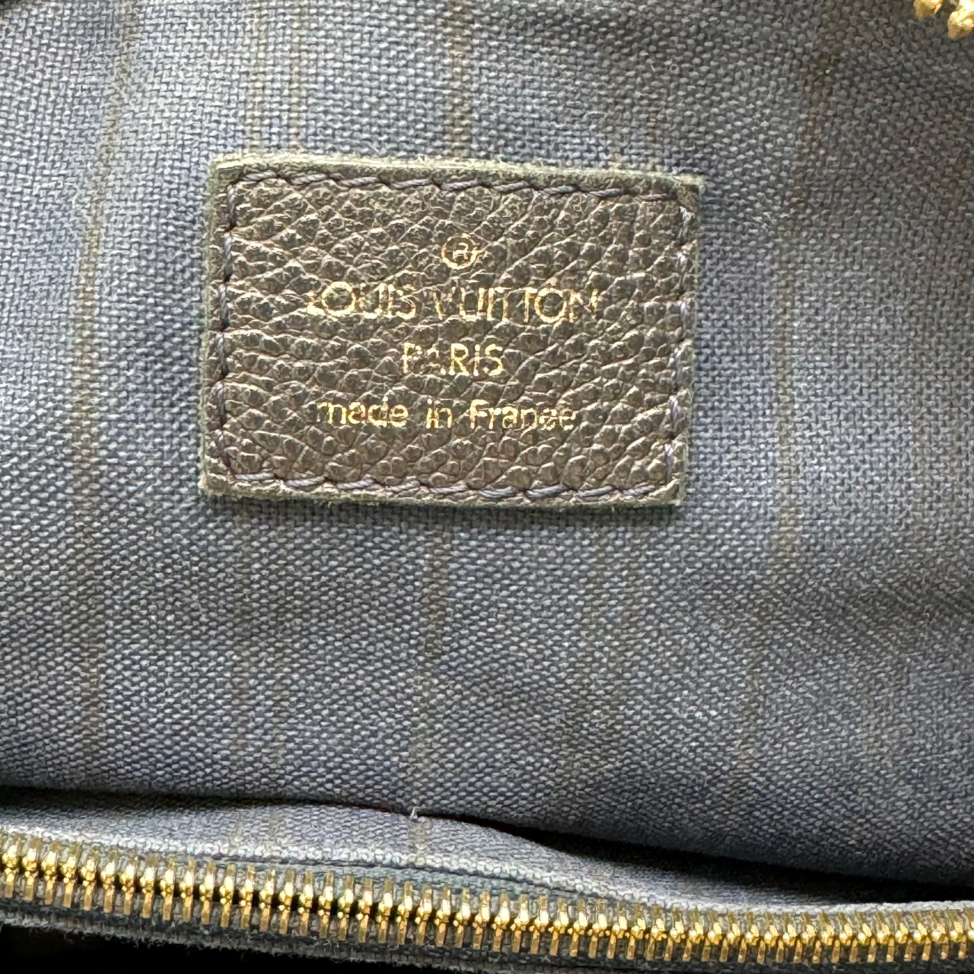 Lumineuse Handbag Monogram Empreinte Leather PM