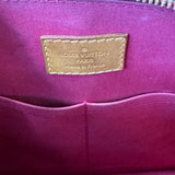 Alma Handbag Monogram Vernis PM