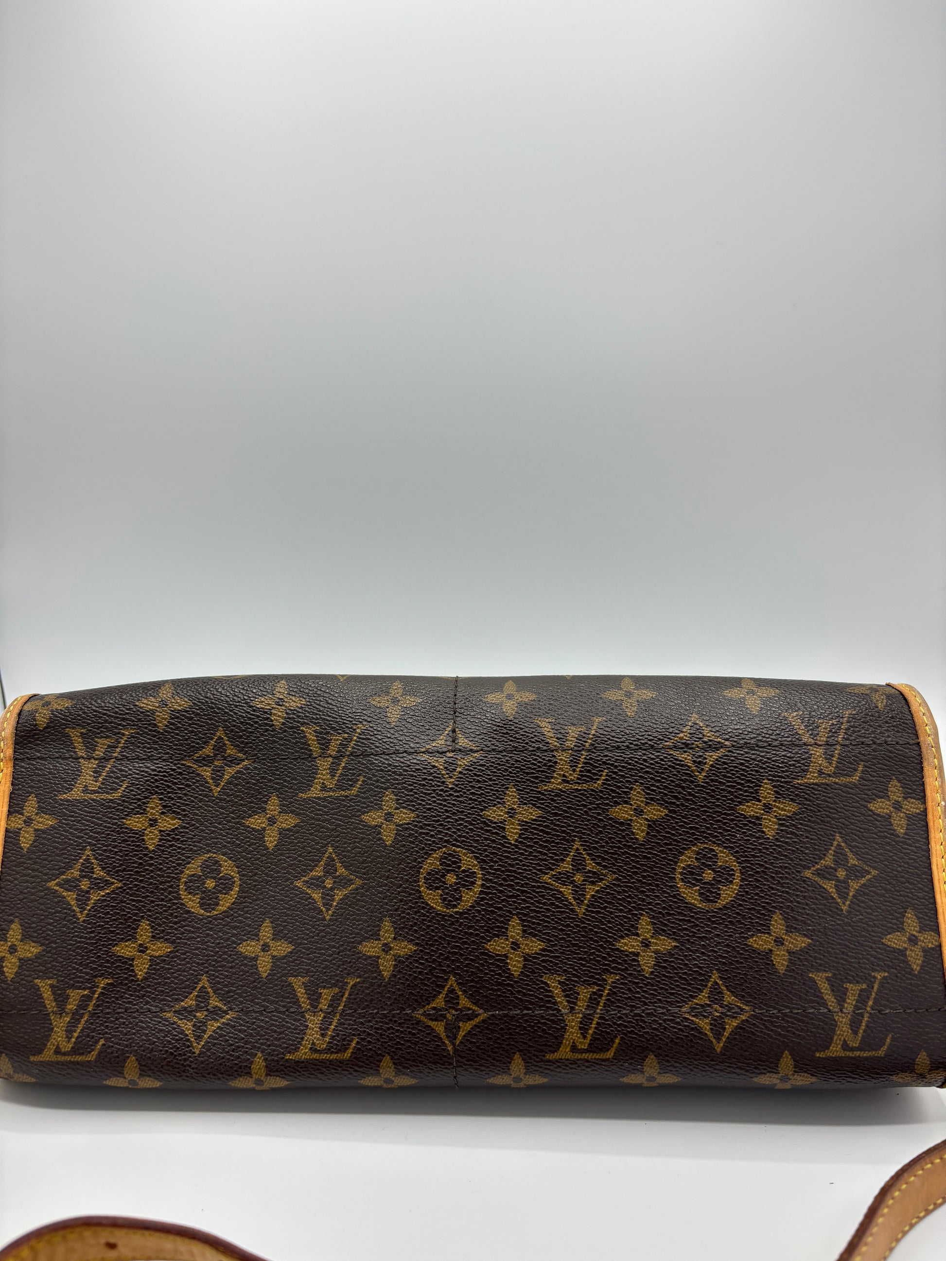 Popincourt Shoulder Bag Monogram Canvas Long