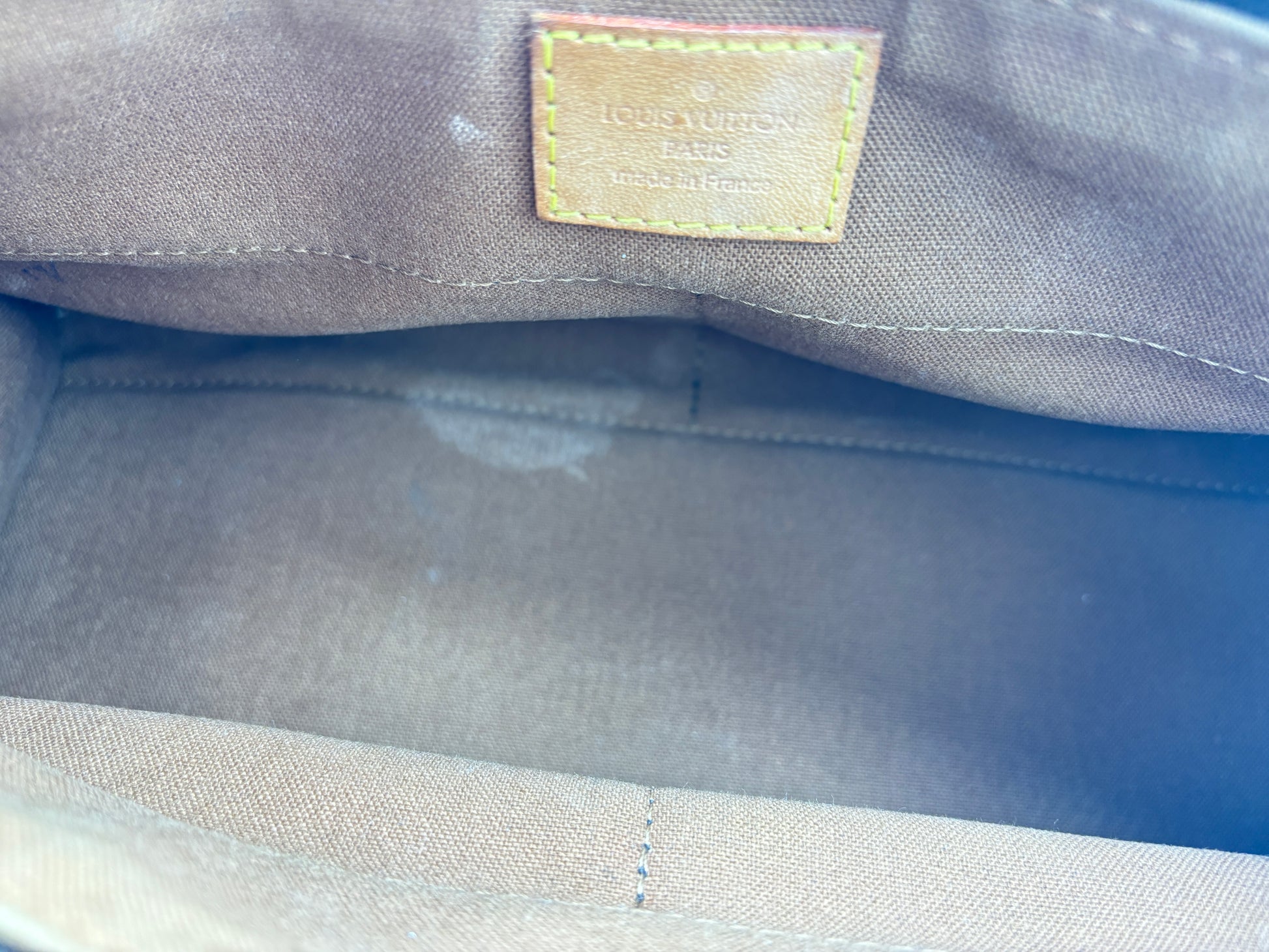 Popincourt Shoulder Bag Monogram Canvas Long