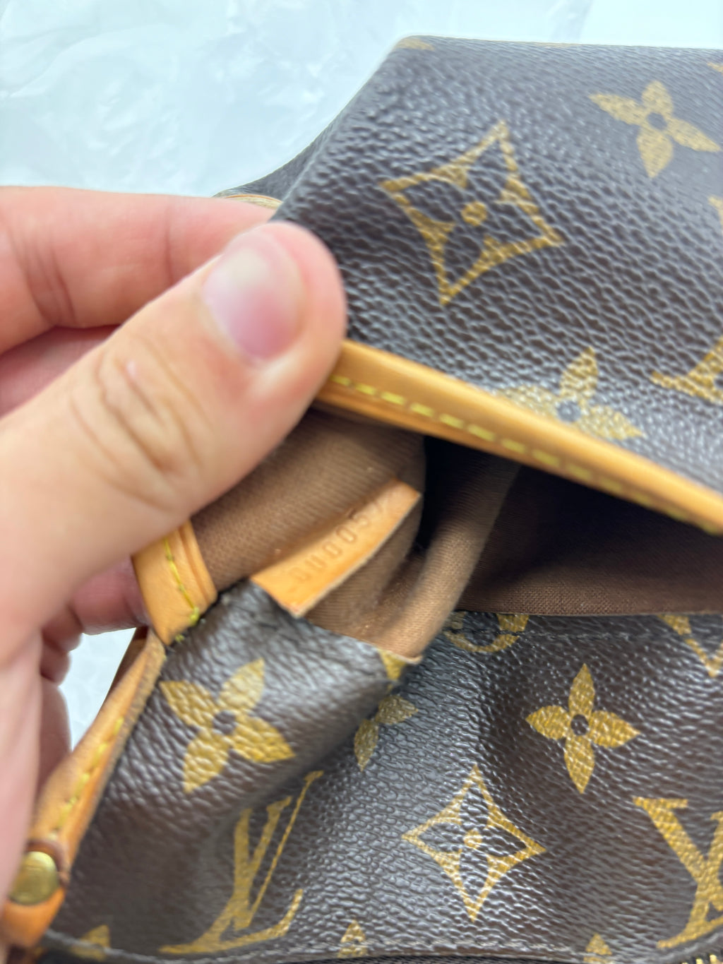 Popincourt Shoulder Bag Monogram Canvas Long