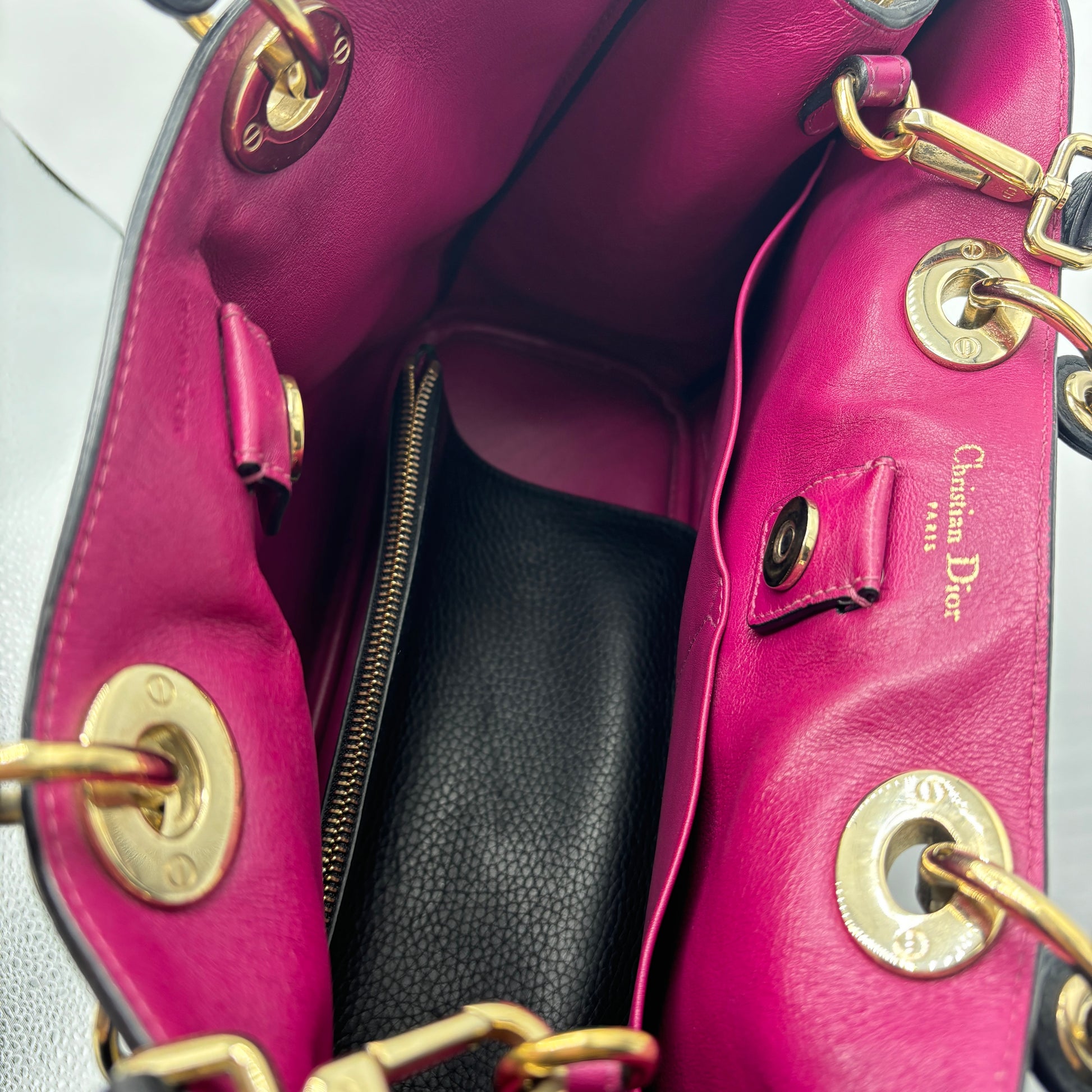 Christian Dior Diorissimo Tote Smooth Calfskin medium
