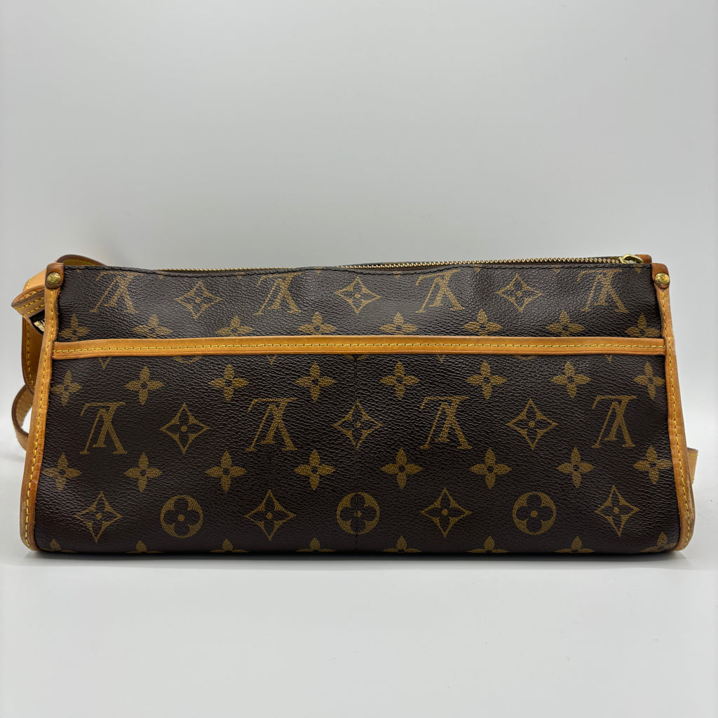 Popincourt Shoulder Bag Monogram Canvas Long