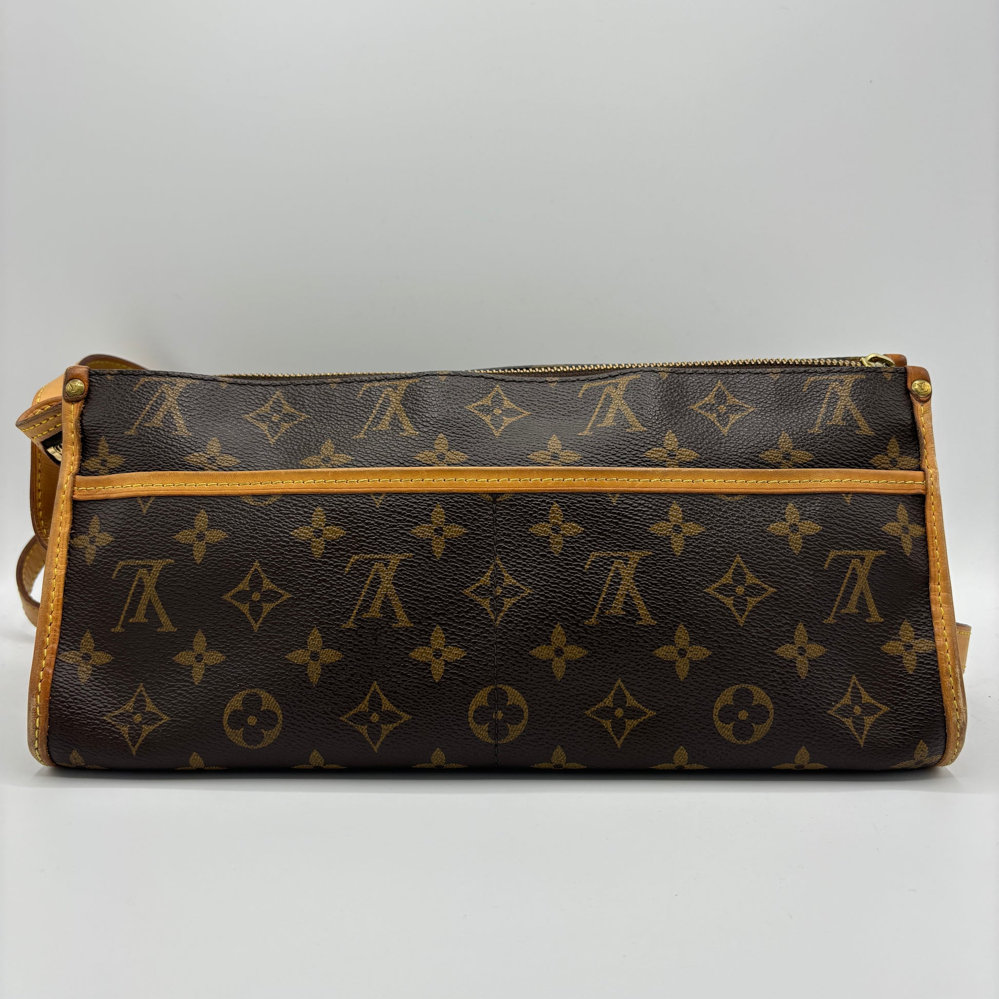 Popincourt Shoulder Bag Monogram Canvas Long