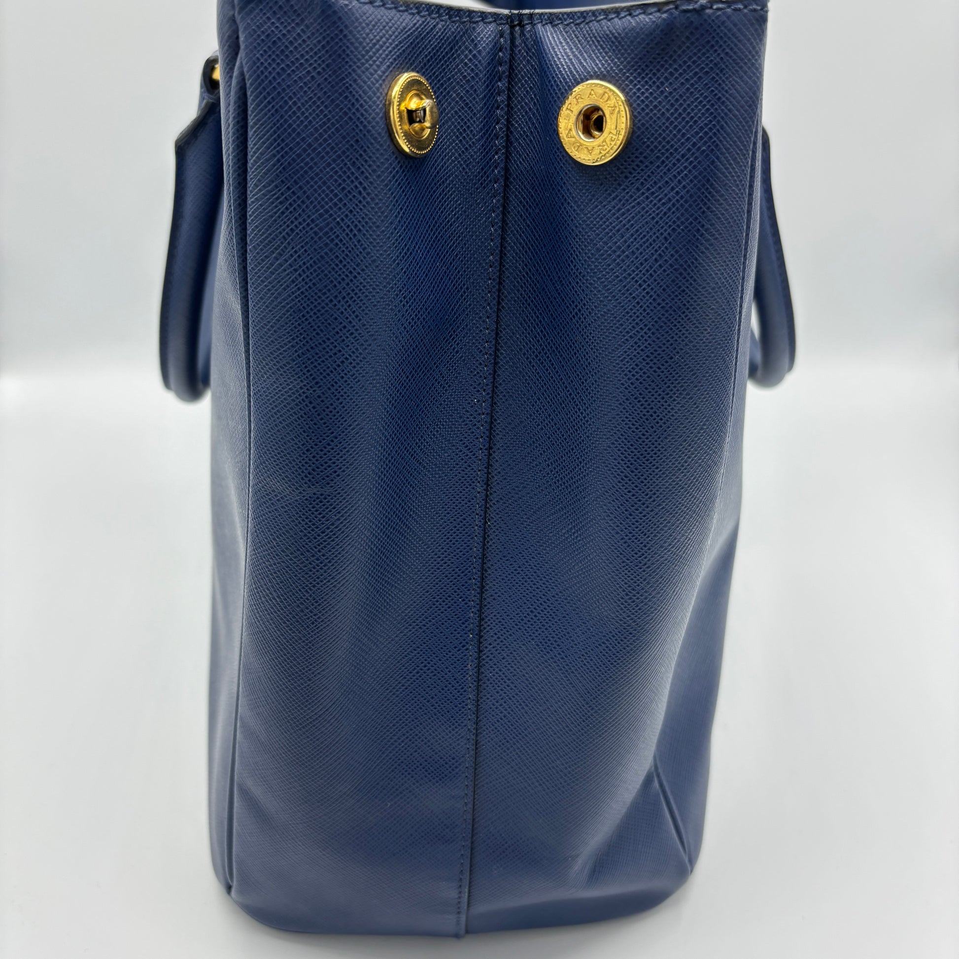 Prada Galleria Double Zip Tote Saffiano Leather Large