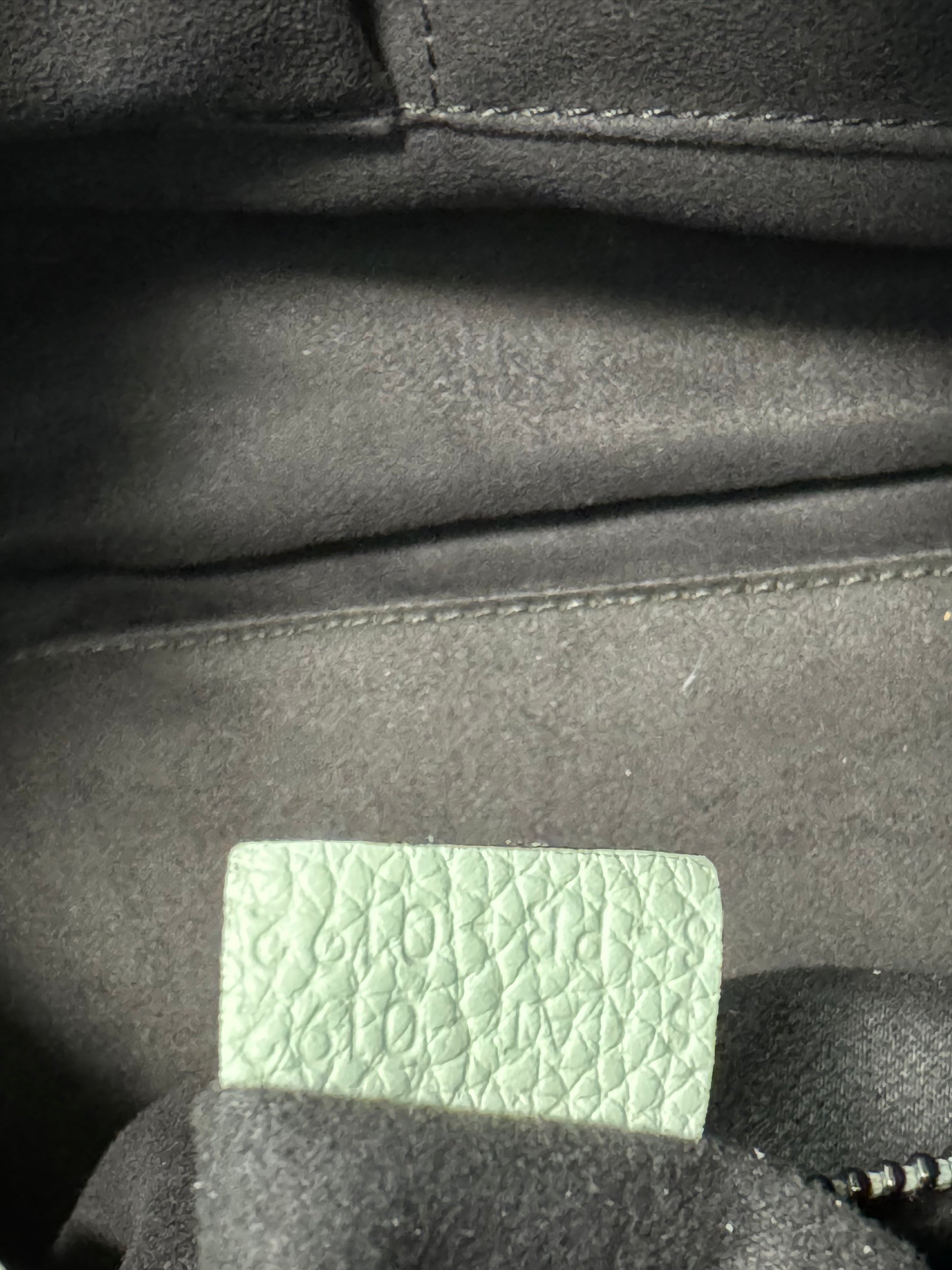 Luggage Bag Grainy Leather Mini