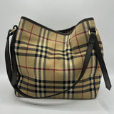 Burberry Canterburry Tote Horseferry Check Canvas