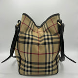 Burberry Canterburry Tote Horseferry Check Canvas