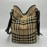 Burberry Canterburry Tote Horseferry Check Canvas