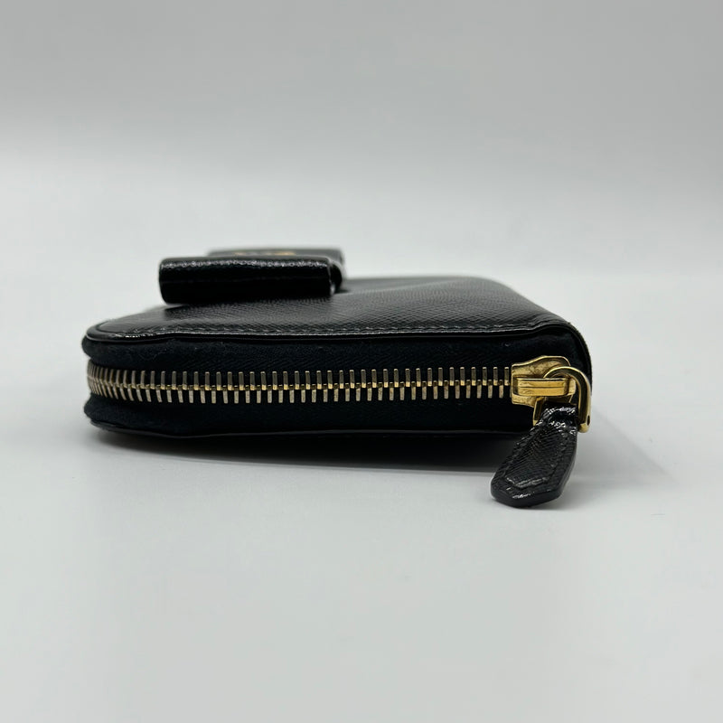 Prada Bow Flap Wallet Saffiano Leather Long