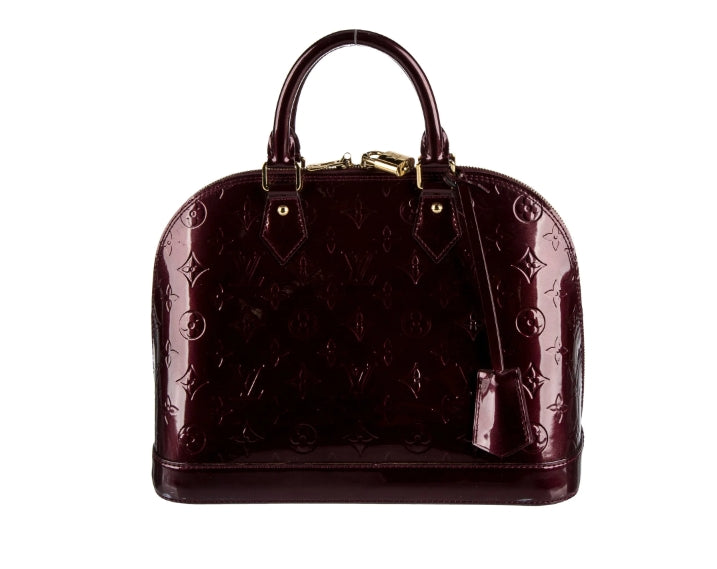 LOUIS VUITTON Monogram Vernis Alma PM