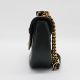 New Wave Chain Bag Quilted Leather MM