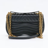 New Wave Chain Bag Quilted Leather MM