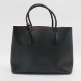 Cuir Double Tote Saffiano Leather Large