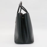 Cuir Double Tote Saffiano Leather Large