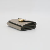 F is Fendi Envelope Wallet on Chain Leather Mini