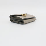 F is Fendi Envelope Wallet on Chain Leather Mini