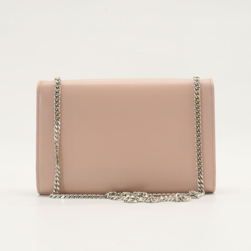 Classic Monogram Tassel Crossbody Bag Grainy Leather Medium