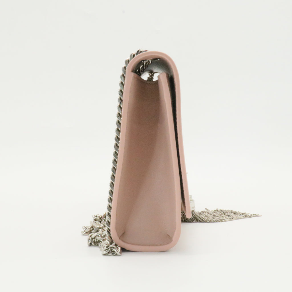 Classic Monogram Tassel Crossbody Bag Grainy Leather Medium