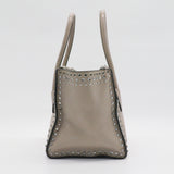 Twin Pocket Tote Studded Leather Small