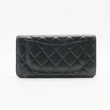 L-Yen Wallet Quilted Caviar