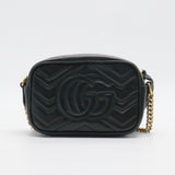 GG Marmont Shoulder Bag Matelasse Leather Mini