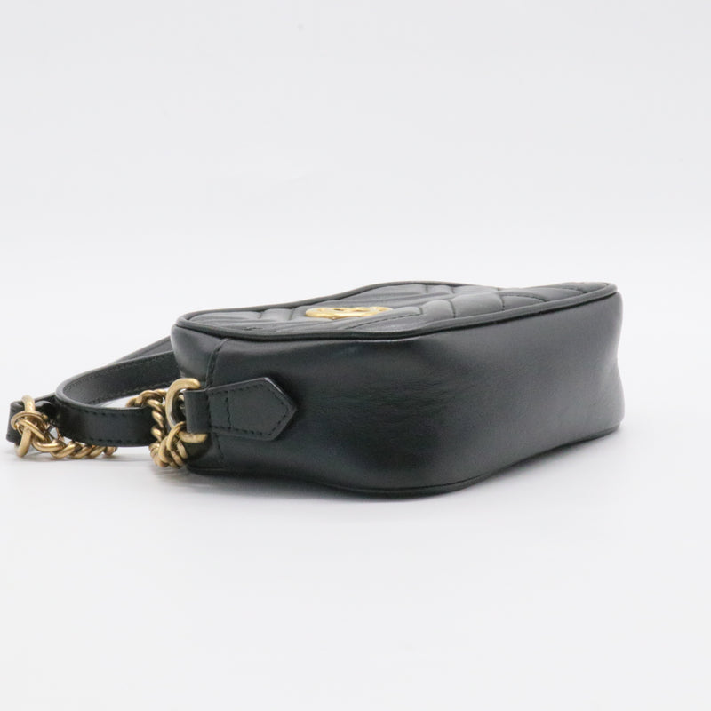 GG Marmont Shoulder Bag Matelasse Leather Mini