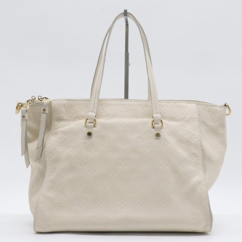 Lumineuse Handbag Monogram Empreinte Leather PM