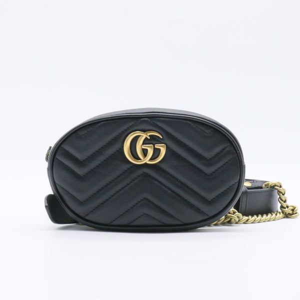 GG Marmont Belt Bag Matelasse Leather