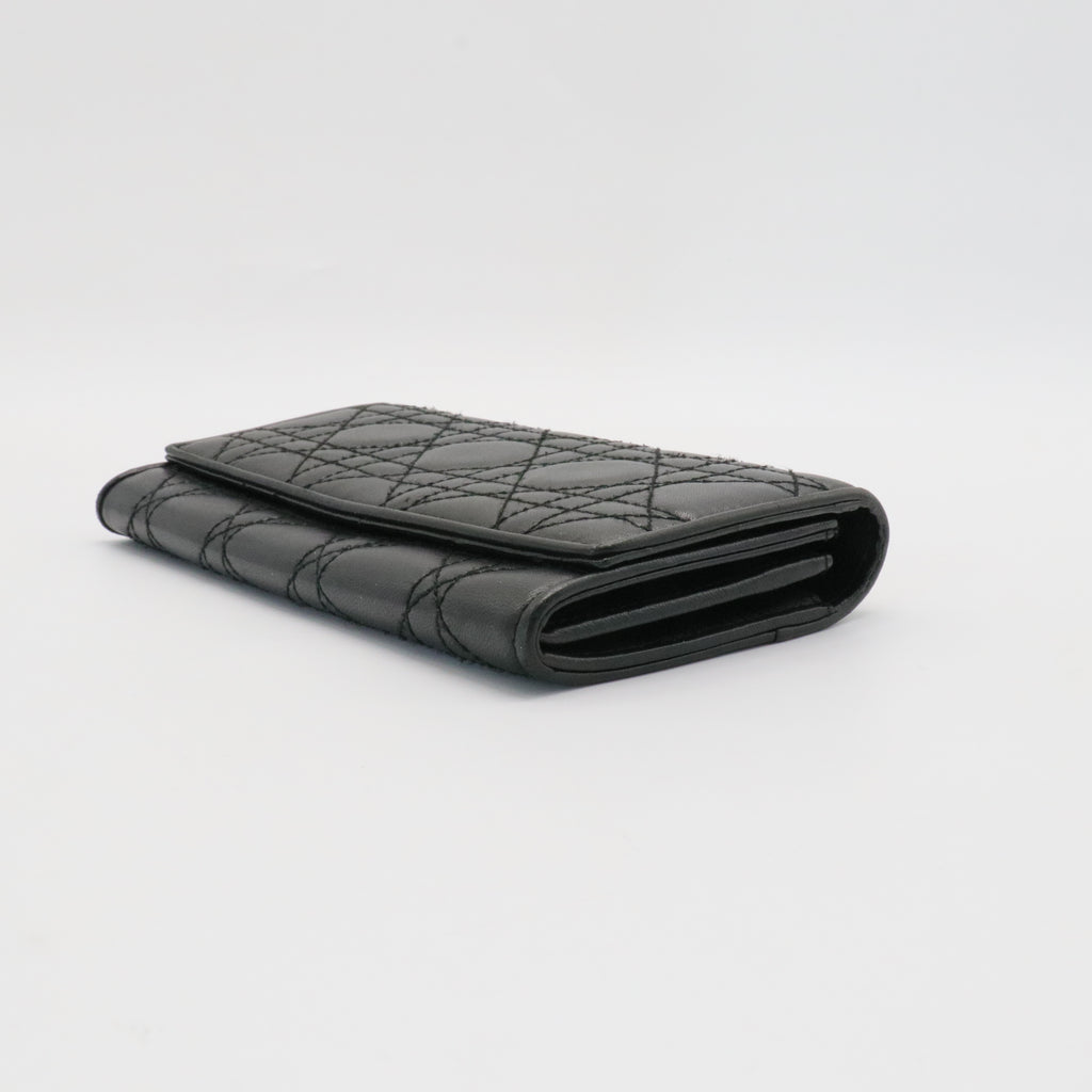 Lady Dior Croisiere Wallet Cannage Quilt Lambskin