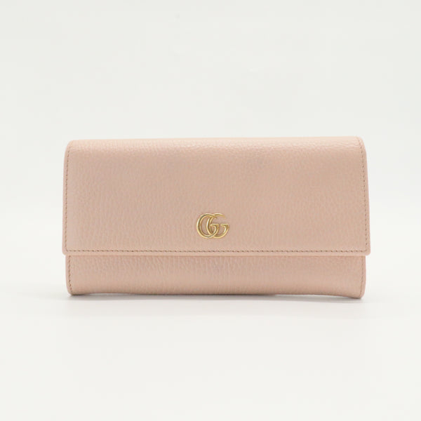 Petite GG Marmont Wallet Leather