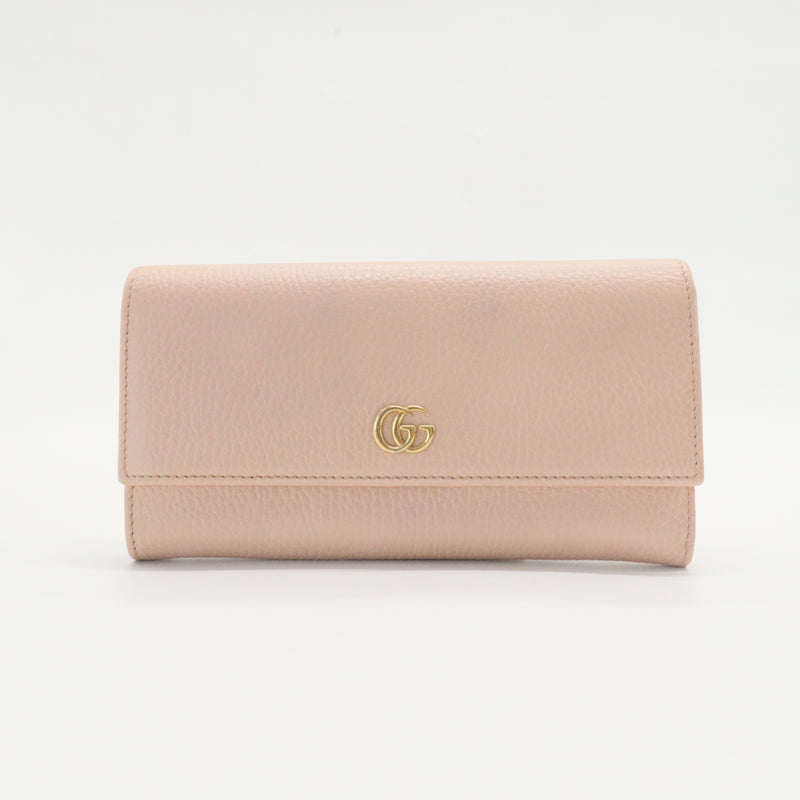 Petite GG Marmont Wallet Leather