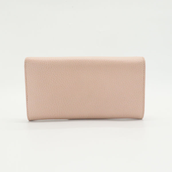 Petite GG Marmont Wallet Leather