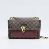 Vavin Handbag Damier with Leather PM