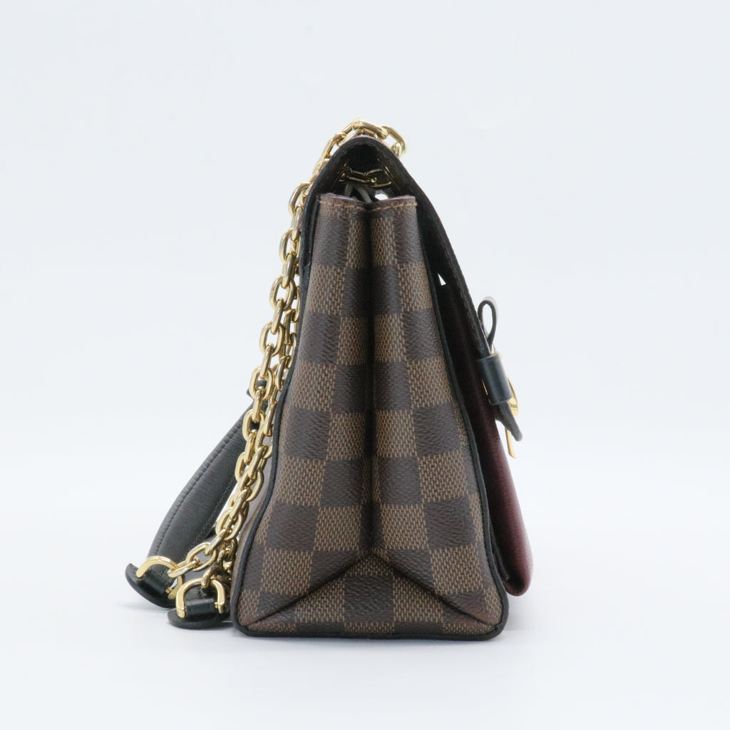 Vavin Handbag Damier with Leather PM