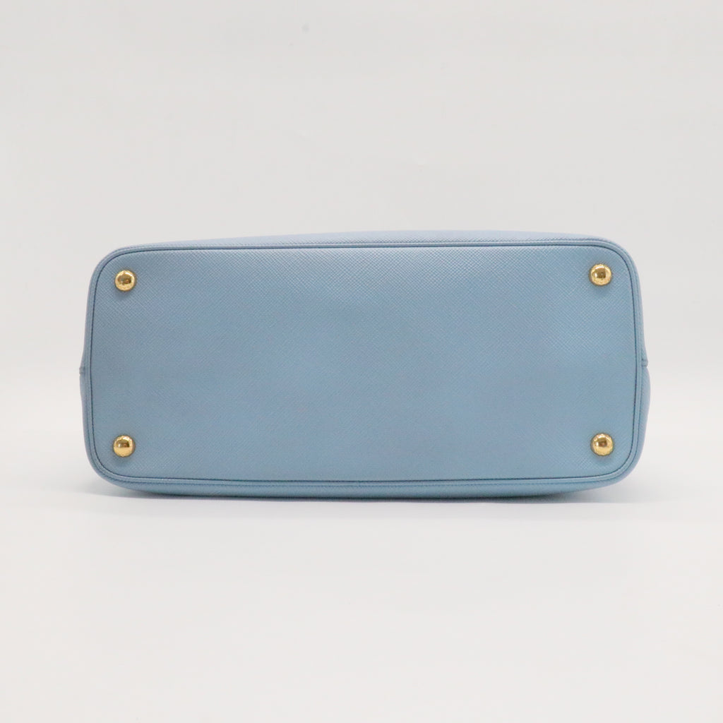 Cuir Double Tote Saffiano Leather Large