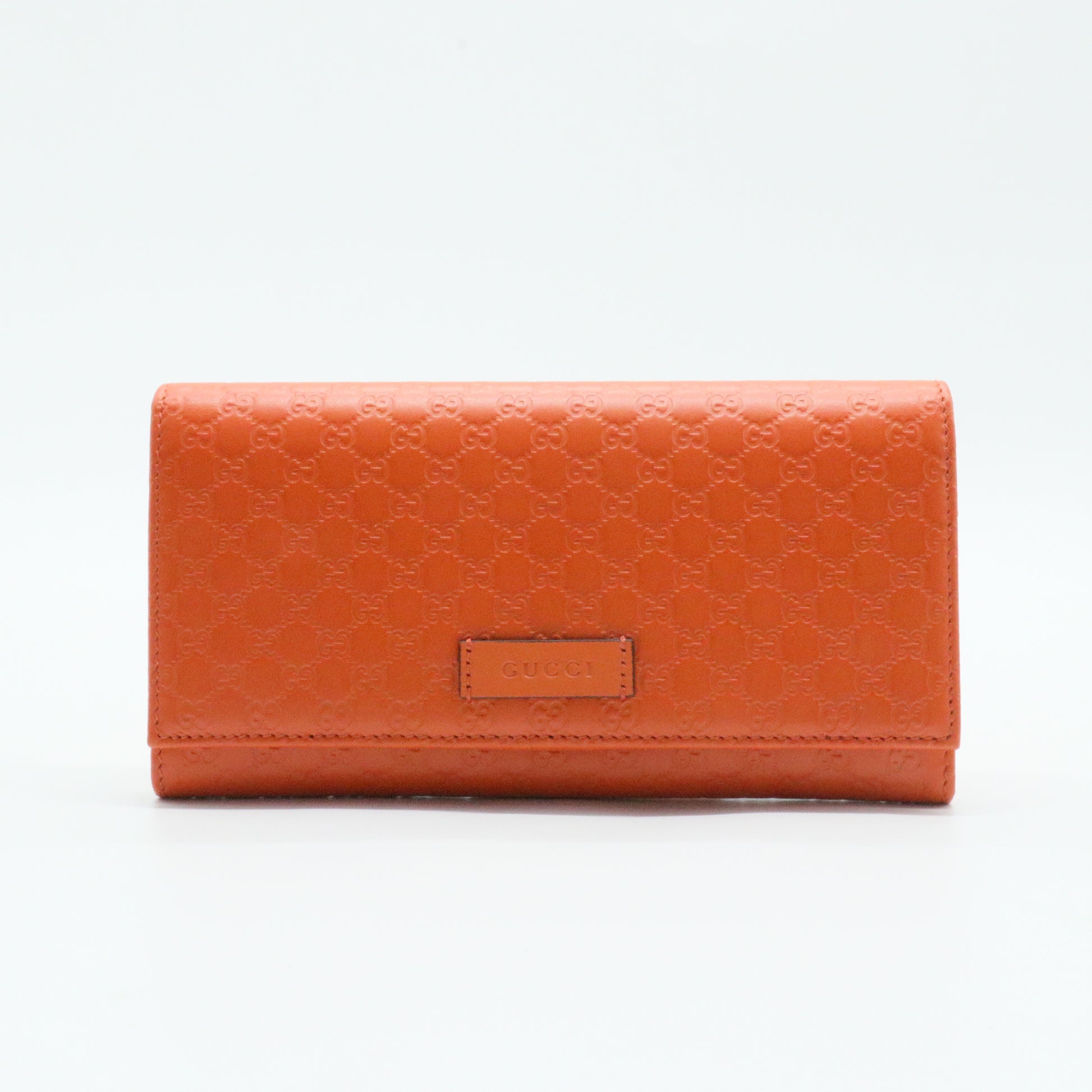 Flap Wallet Microguccissima Leather Long