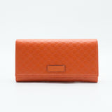 Flap Wallet Microguccissima Leather Long