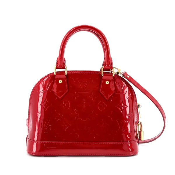 Alma Handbag Monogram Vernis BB