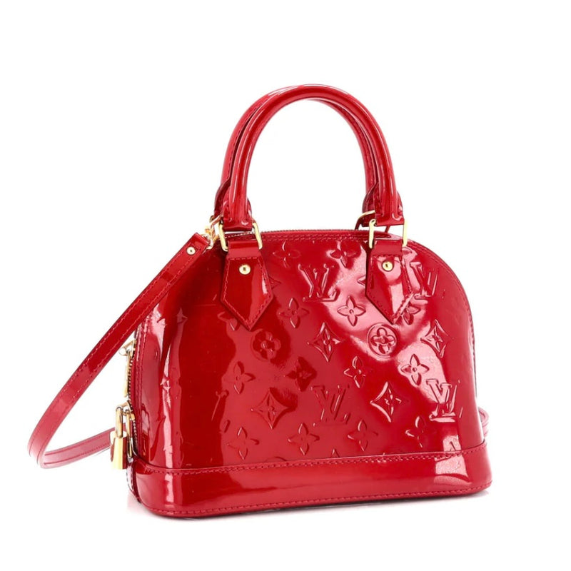 Alma Handbag Monogram Vernis BB